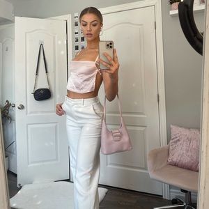Zara white pants